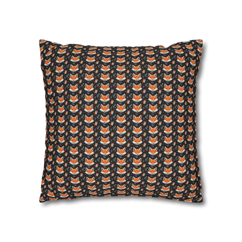 Cute Foxes Square Double-Sided Cushion Cover