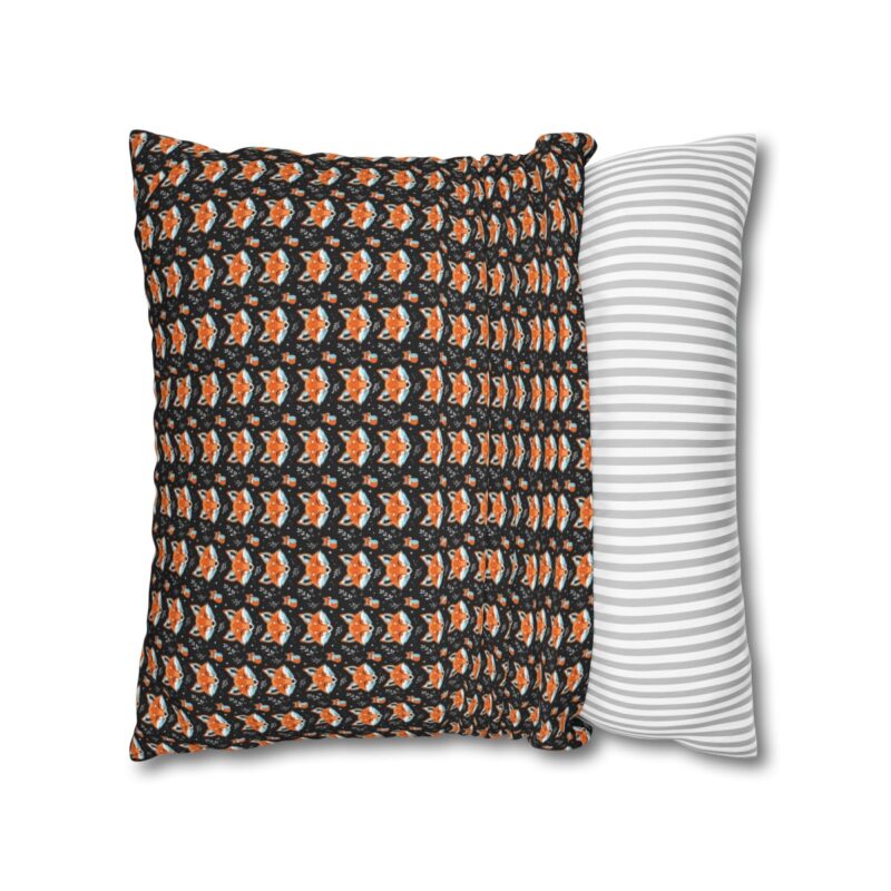 Cute Foxes Square Double-Sided Cushion Cover