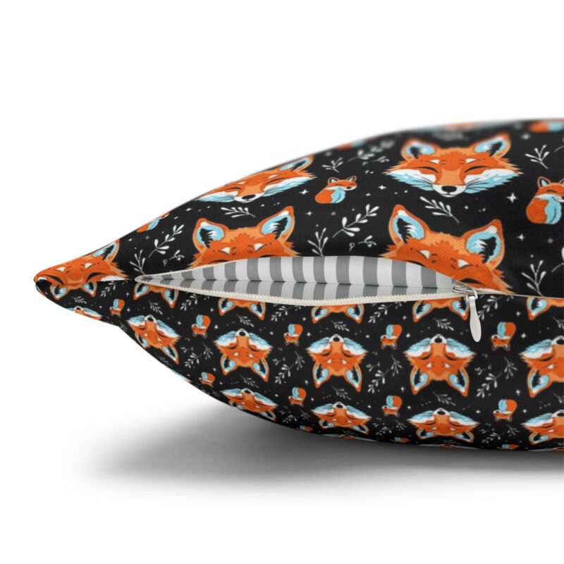 Cute Foxes Square Double-Sided Cushion Cover