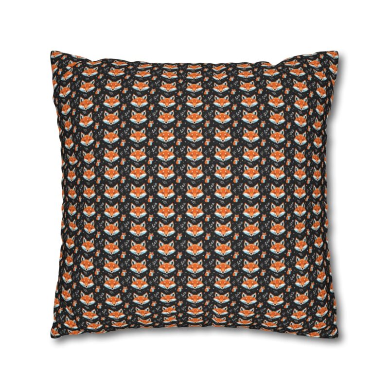 Cute Foxes Square Double-Sided Cushion Cover