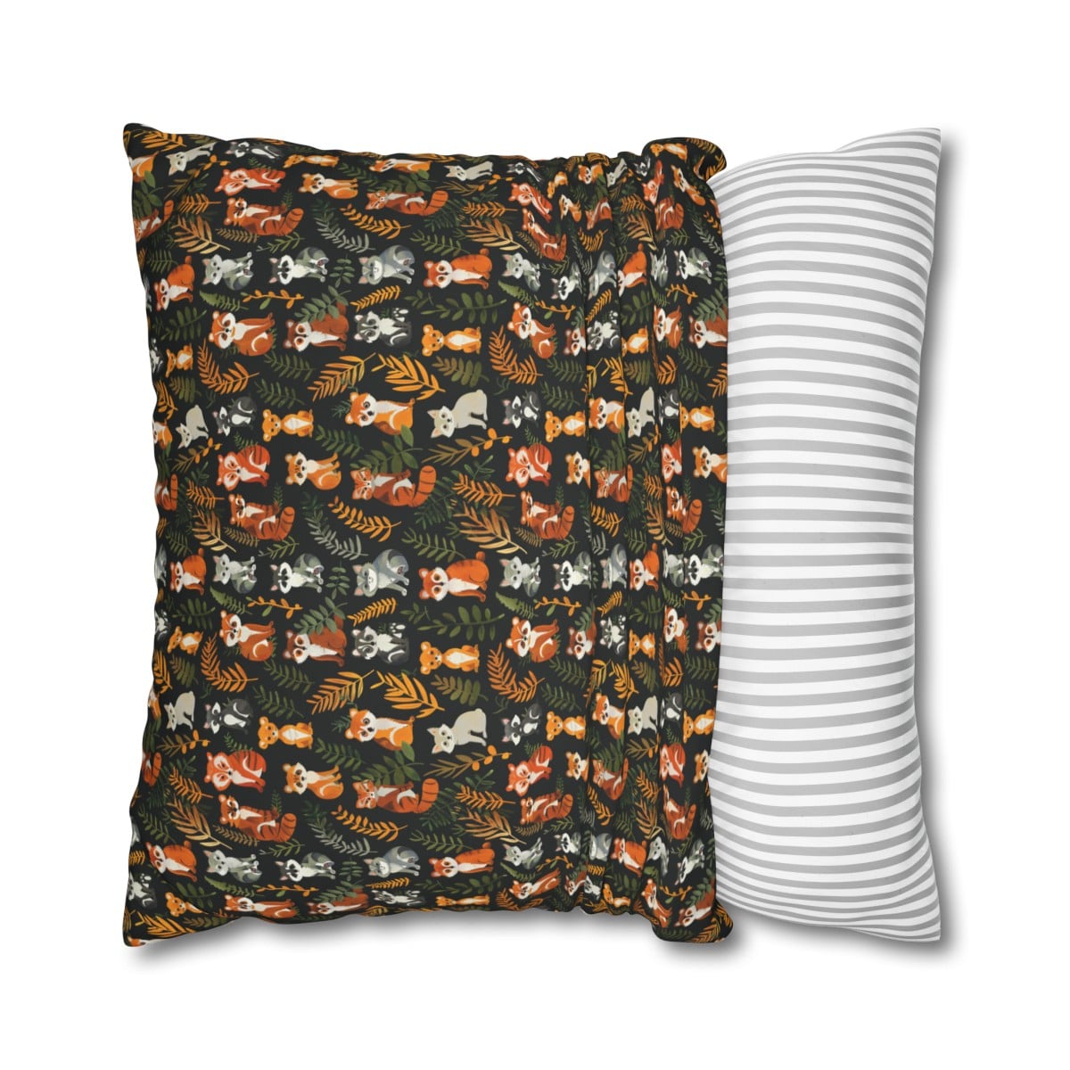 Cute Wild Garden Animals Square Double-Sided Cushion Cover