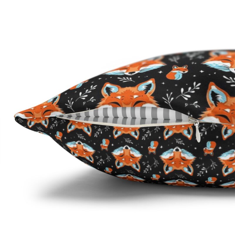 Cute Foxes Square Double-Sided Cushion Cover