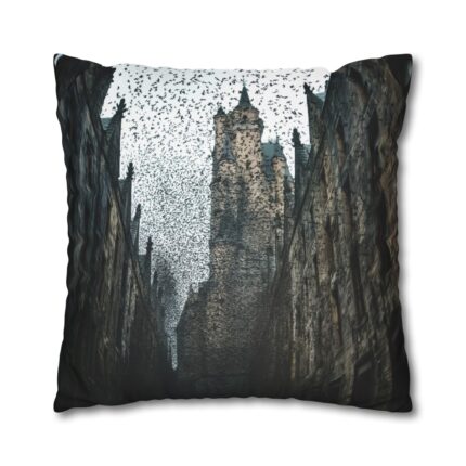 Funny Awkward Bat Meme Double-Sided Cushion Cover