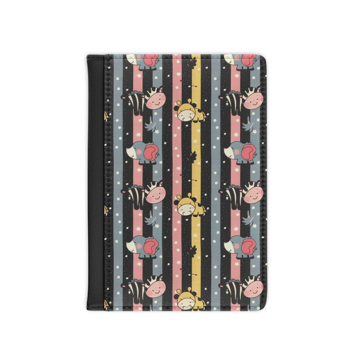 Cute Cartoon Safari Animals Passport Cover