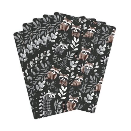 Cute Vintage Raccoon Playing/Poker Cards